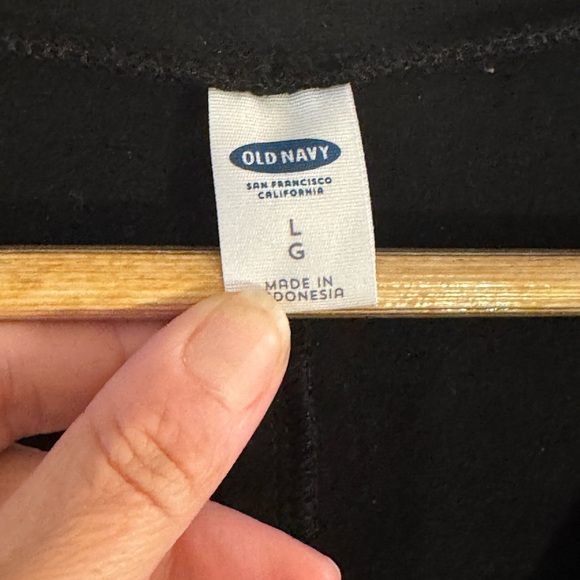 Old Navy Black V-Neck Mini Dress - Picture 2 of 4